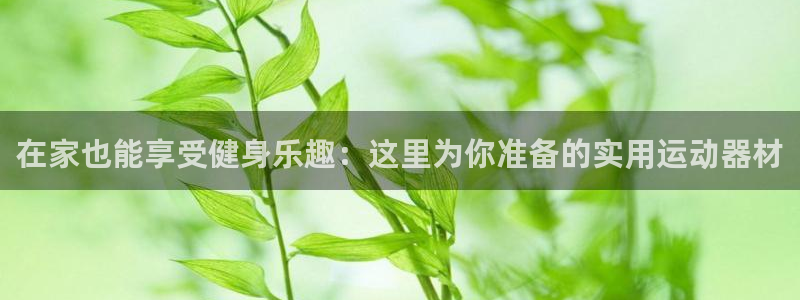 球客岛官方正版app集团logo：在家也能享受健身乐趣：这里